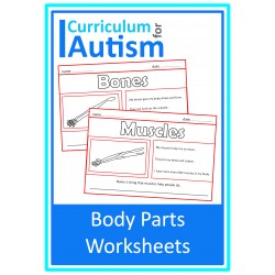 Body Parts Reading Comprehension Worksheets